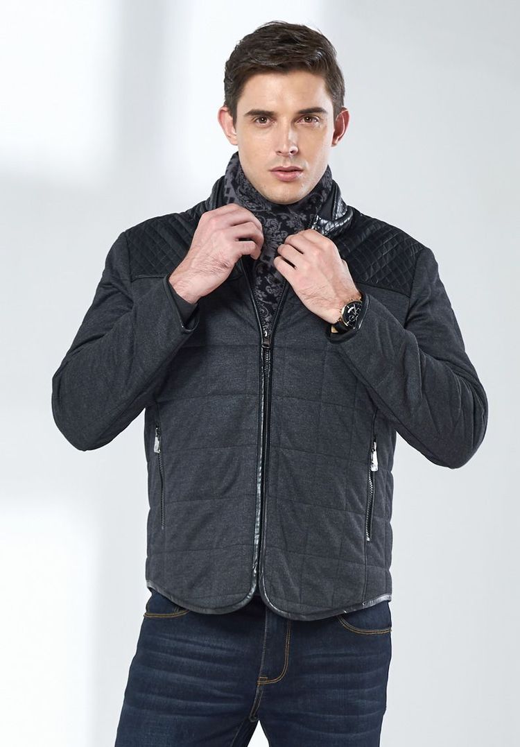 限时抢购-七匹狼旗下swsport男装专场 swsport/奔狼 时尚保暖短款立领