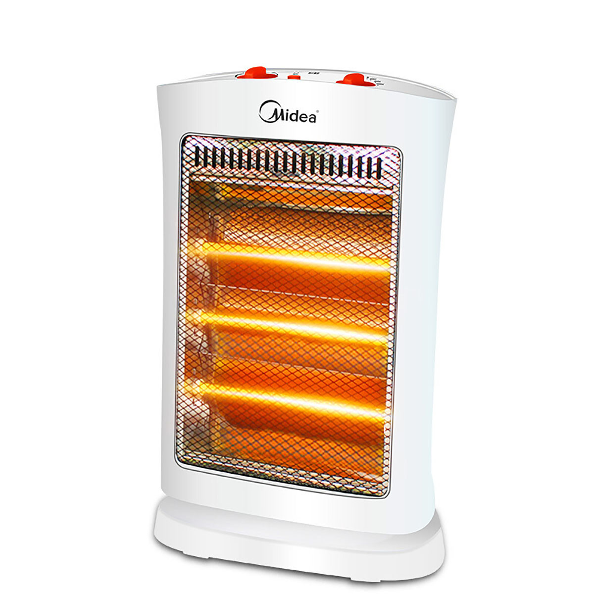 美的ns12-15b家用立式速热摇头烤火炉电暖器取暖器电暖气