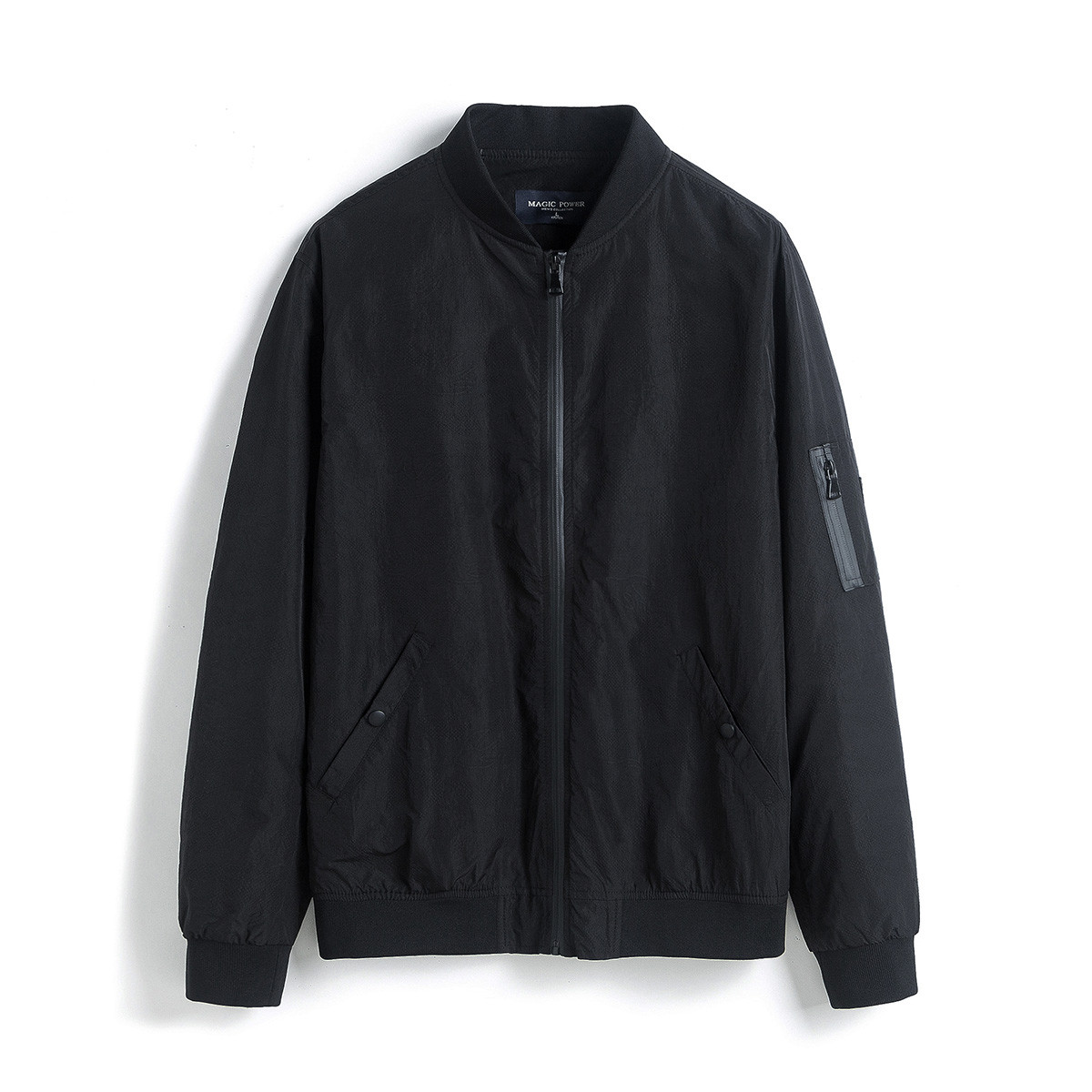 magic power 男装秋季全网爆款basic系列男士潮流肌理感面料飞行员