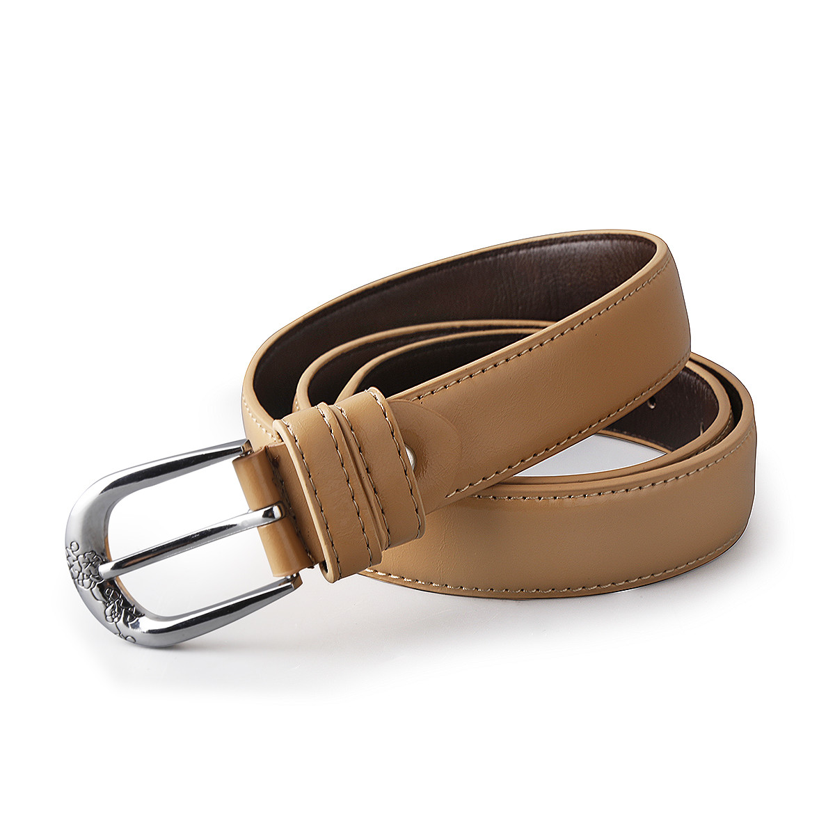 百搭裤腰带针扣漆皮软面女士皮带女土休闲复古裙子小裙带时尚装饰女装