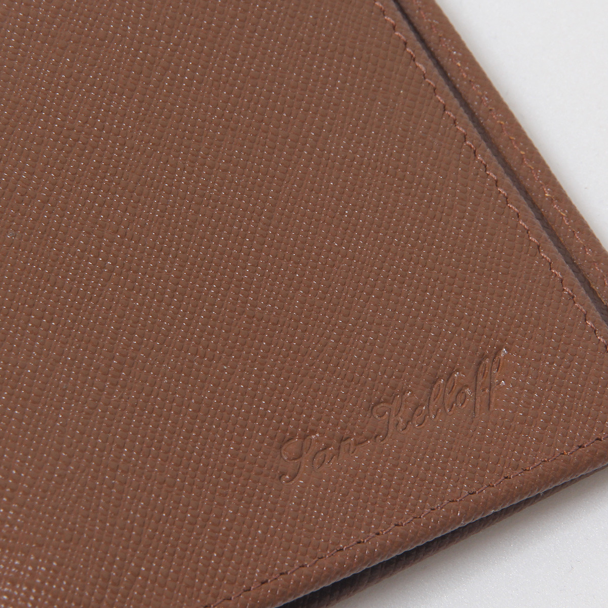 牛皮质感简约纯色时尚商务男士钱包