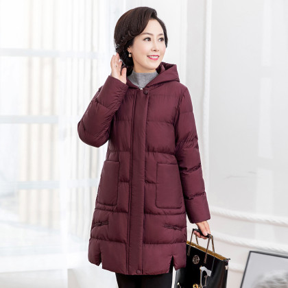 福玛玛福玛玛2018冬季新款知性妈妈装中老年