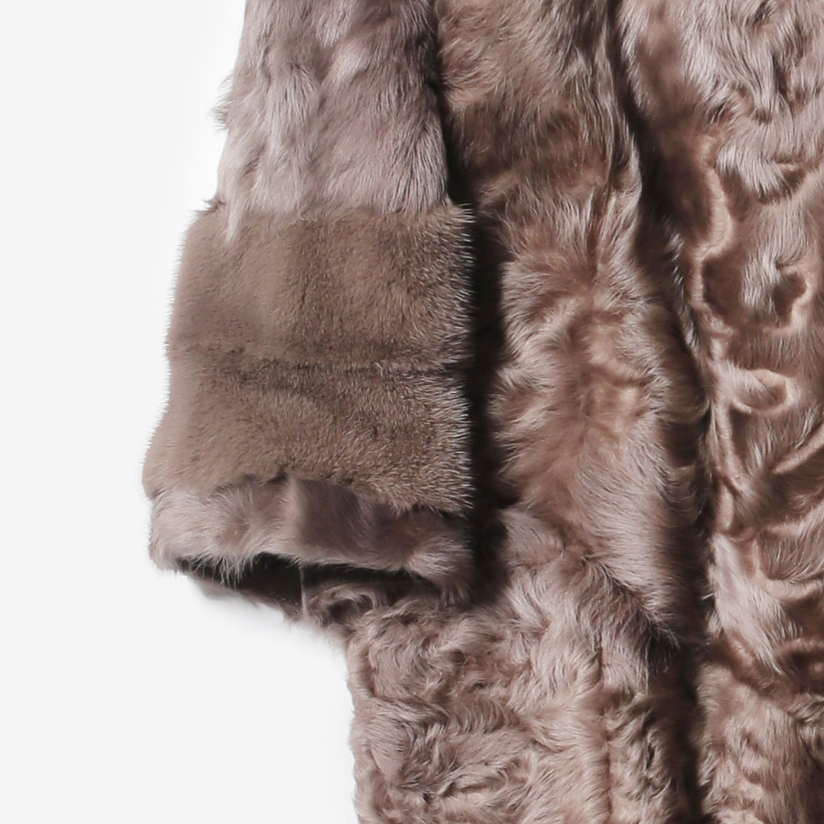 象羔毛面料2018冬季新款女装时尚潮流女士真皮草大衣外套