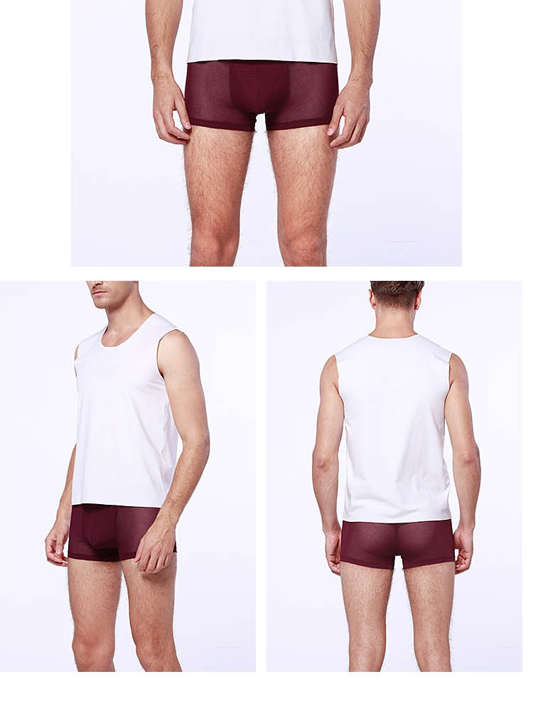 wild宝迪威德男士内衣静谧网纱中腰平角内裤zbn23eg2-j7f_唯品会