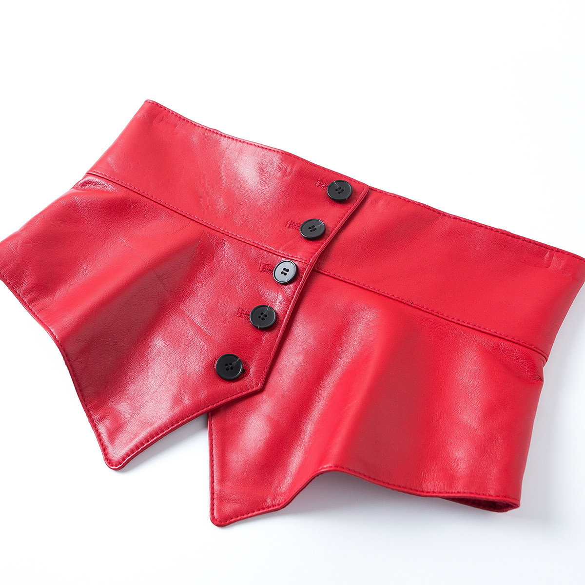 女款绵羊皮新潮皮腰封