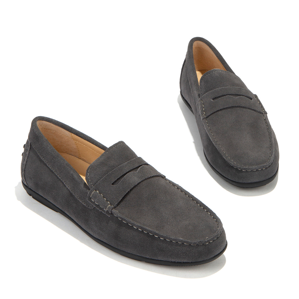 平底便鞋中口舒适牛皮面乐福鞋男士时尚休闲鞋