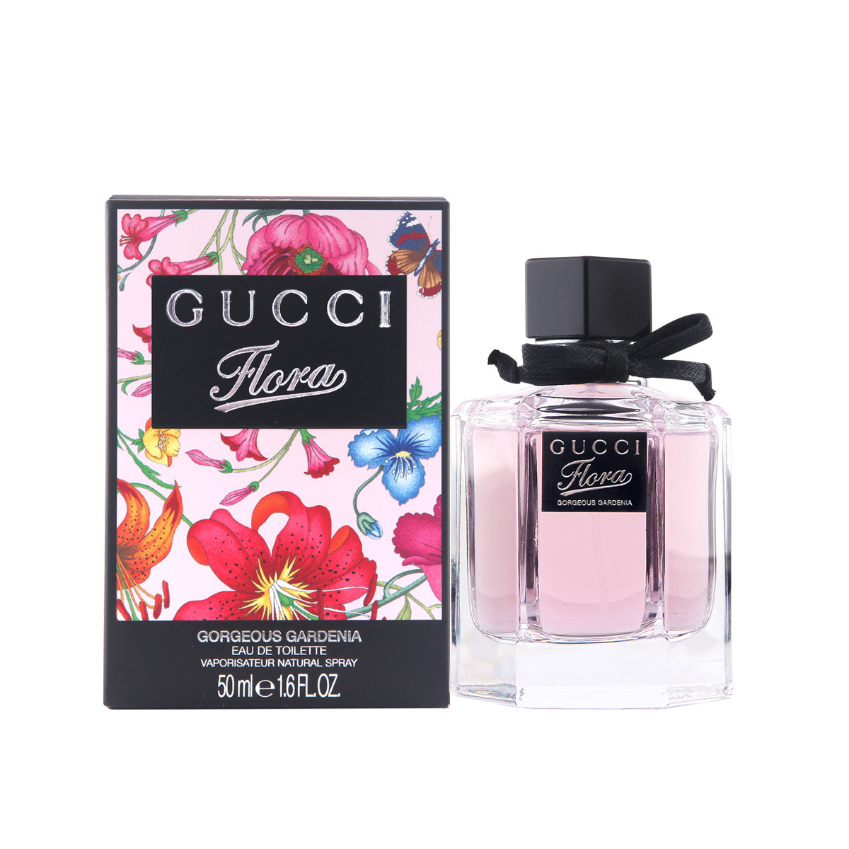 古驰gucci绚丽栀子味女士淡香水30ml/50ml/100ml 花香调