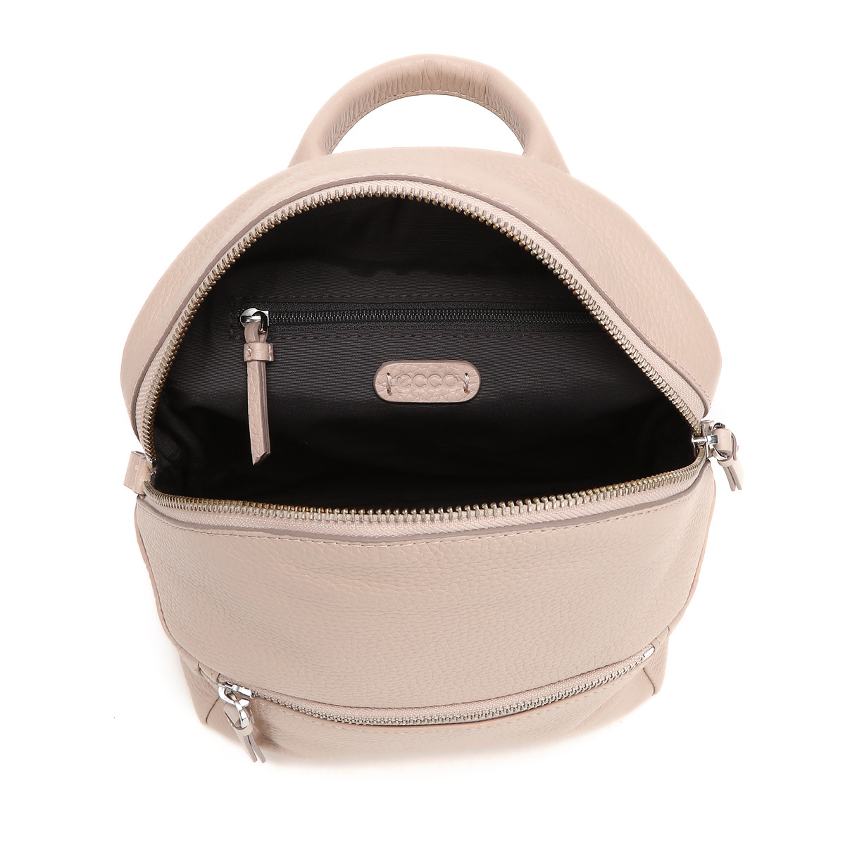 ecco爱步小包包真皮背包迷你双肩包书包女