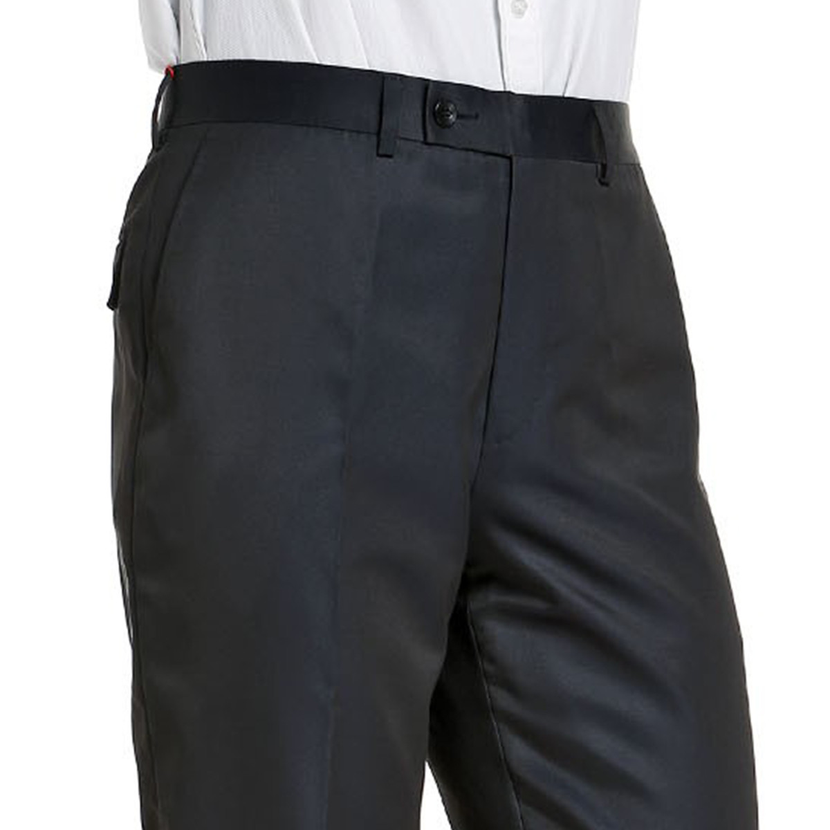 商务时尚斜口袋长西裤