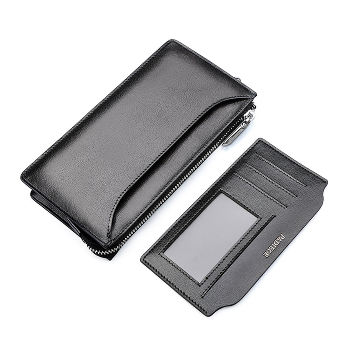 男人手包商务包包青年纯皮手机包手夹包男包皮包长款钱包男士手包