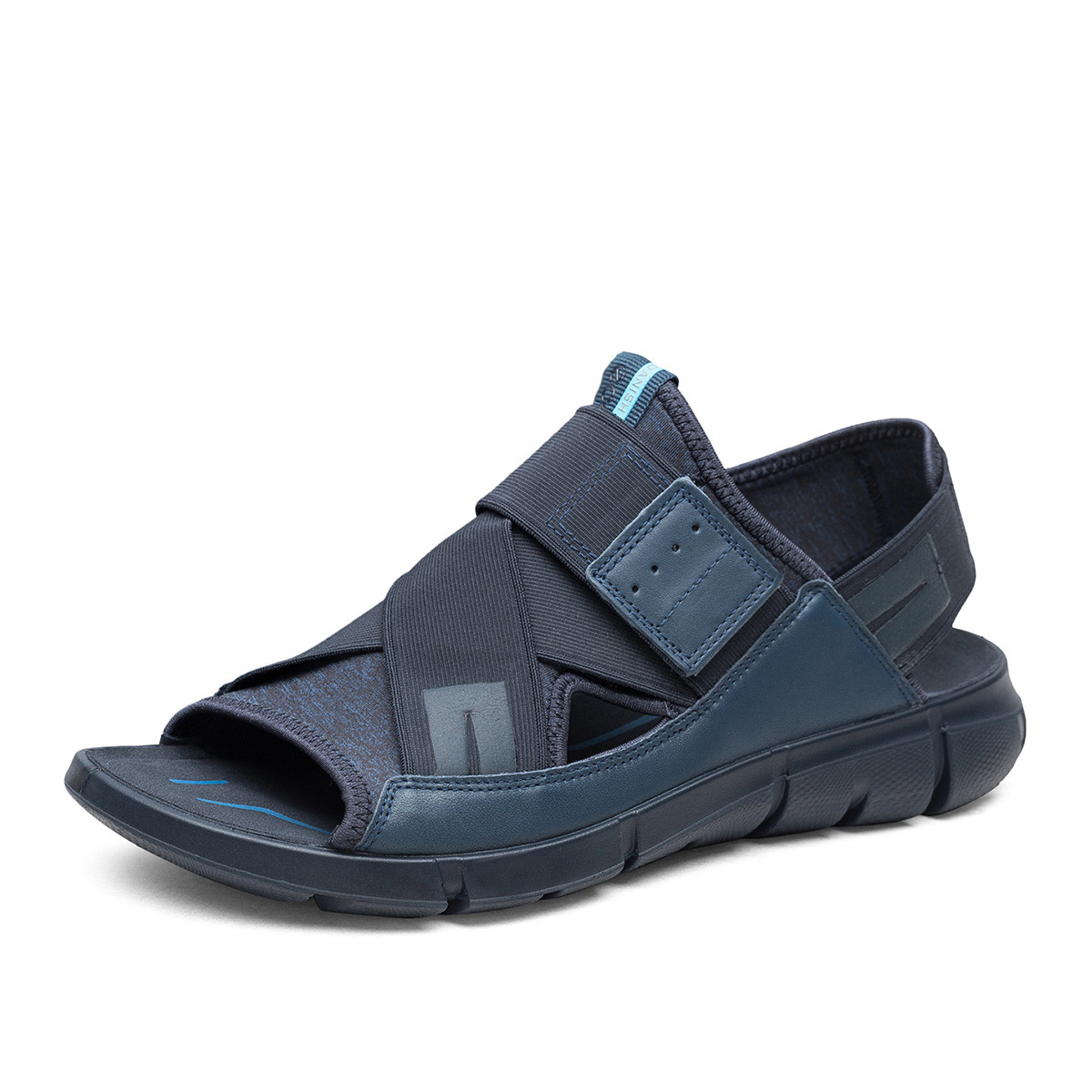 ecco爱步防滑商务凉鞋男 新款休闲透气沙滩鞋 盈速凉鞋