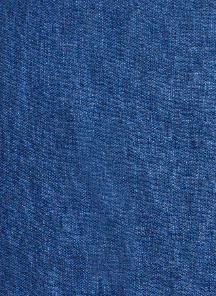 2019春夏女装亚麻面料条纹纽扣吊带长款连衣裙