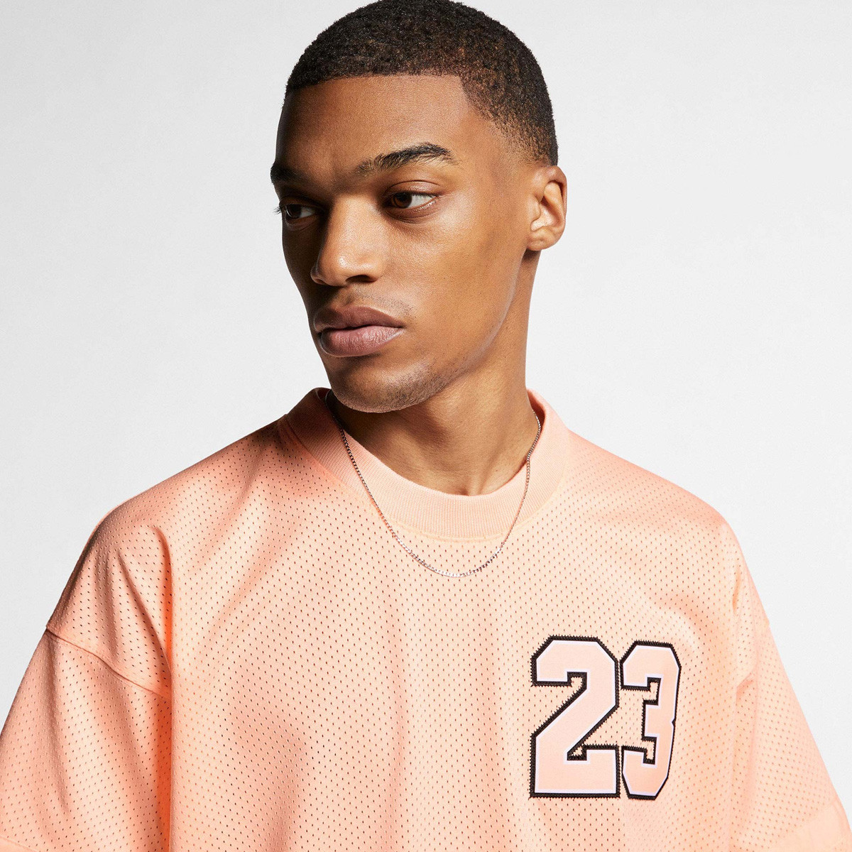 jordan 23号 logo网眼运动短袖t恤