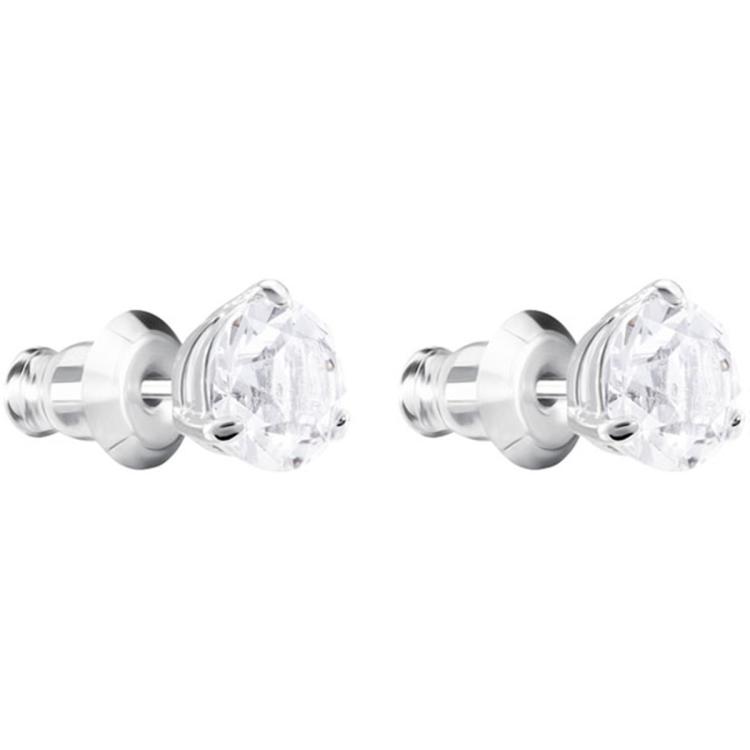 施华洛世奇 钜惠好礼 SOLITAIRE系列圆形闪耀水晶耳钉耳环耳坠