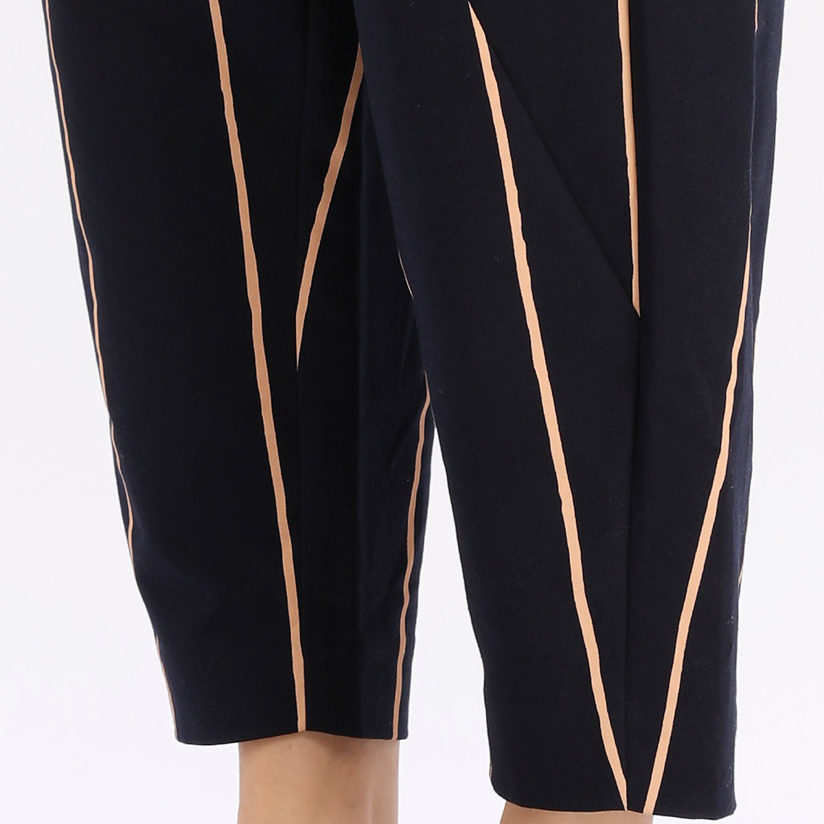 myscissors春季条纹o型裤