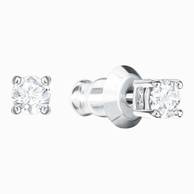 施华洛世奇 钜惠好礼 ATTRACT 无限魅力简约精致耳钉