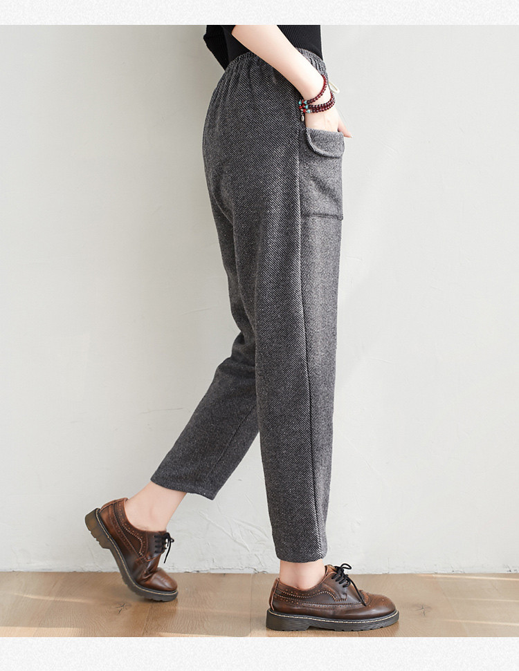 休闲裤子女2020新款松紧腰工装裤女宽松显瘦百搭裤子女