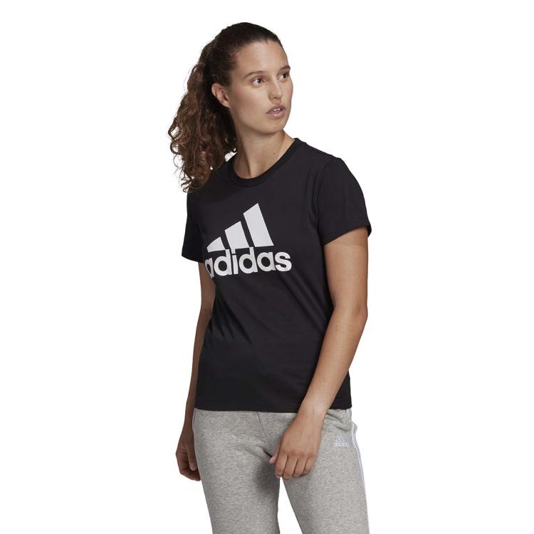 Adidas Originals W Bl T女式透气舒适运动休闲短袖t恤 In Black