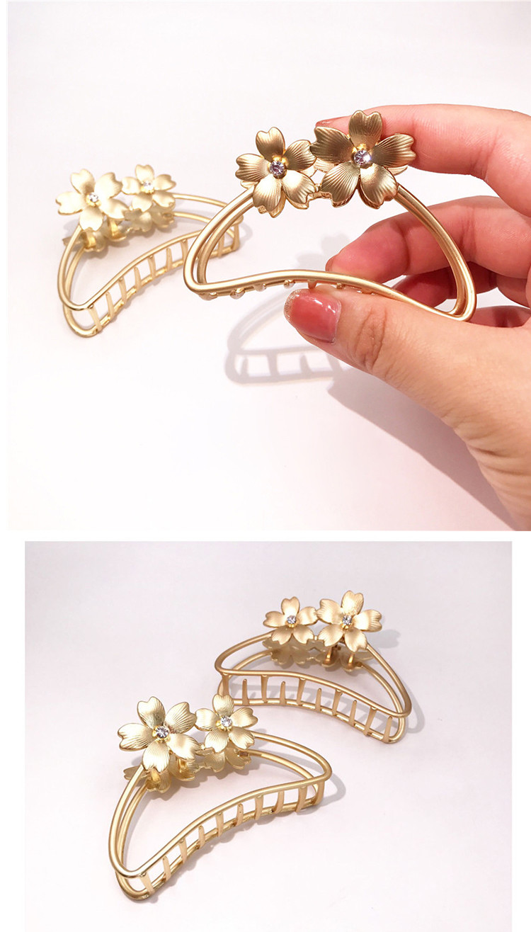 发夹抓夹优雅金属抓夹发夹女夹子发饰女少女发爪后脑抓夹鲨鱼爪