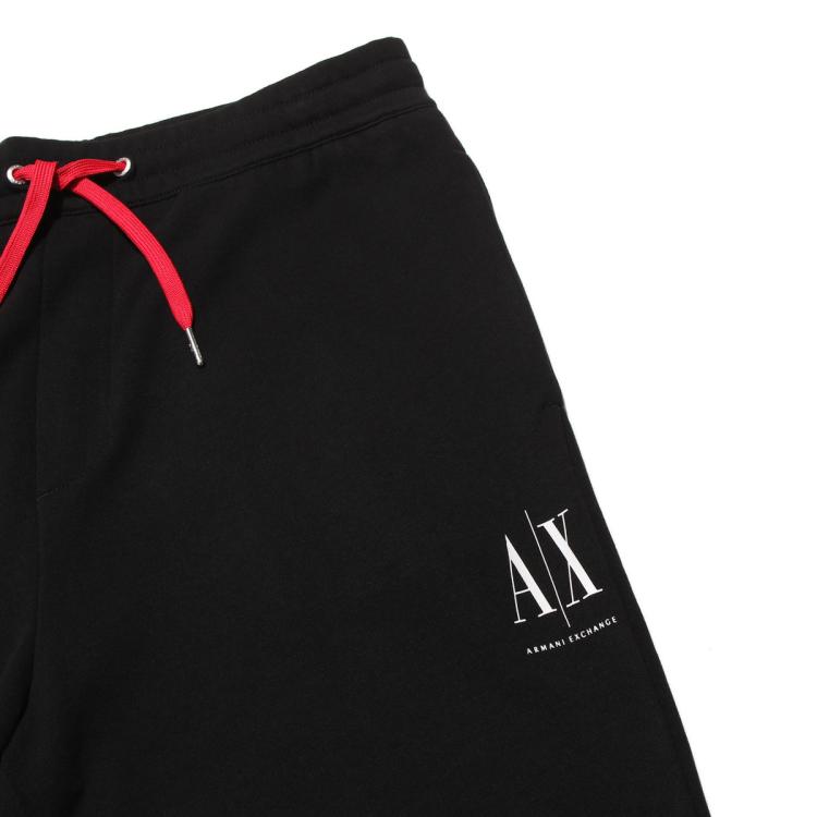 ARMANI EXCHANGE ARMANI EXCHANGE 男士字母印花低调简约时尚系绳束脚休闲裤