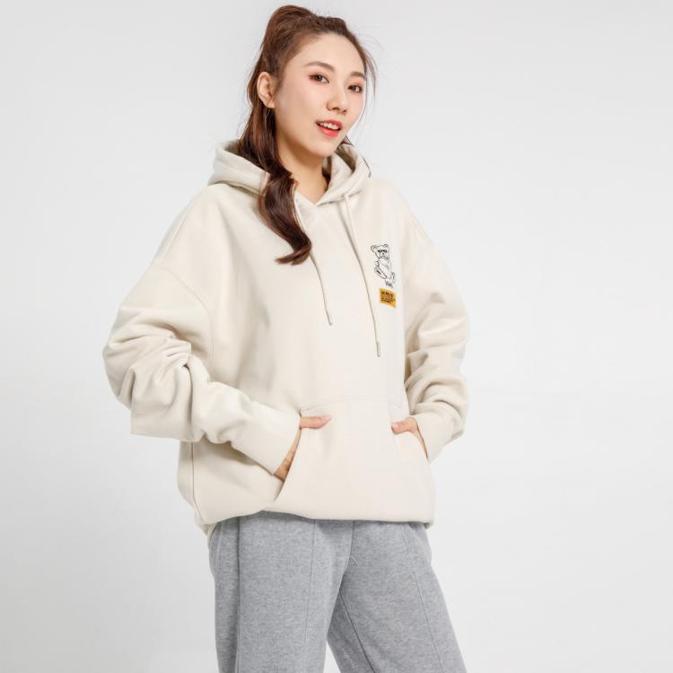 VANS 加绒加厚 男女款棉质保暖舒适时尚印图长袖连帽卫衣