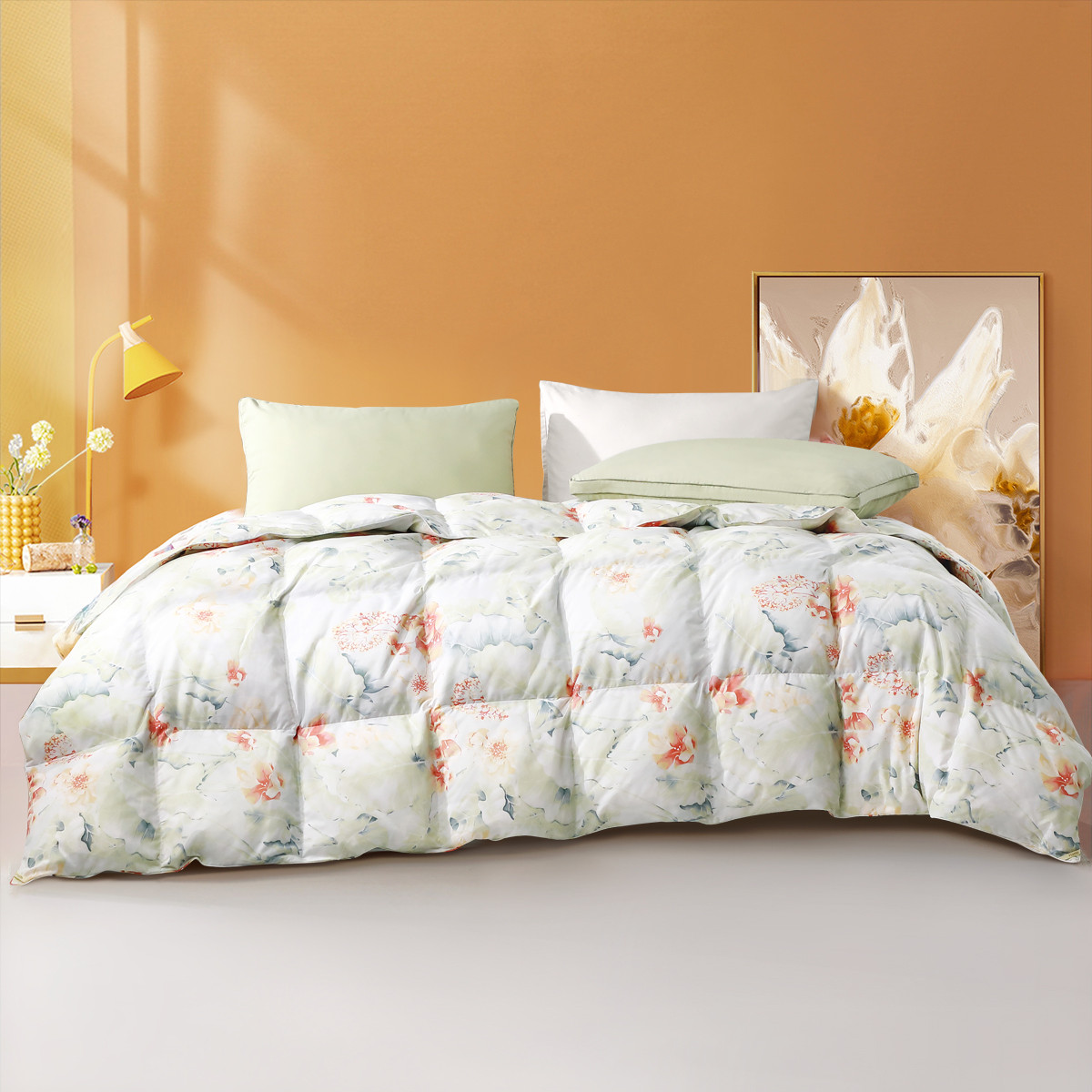 富安娜被子褥子怎么样 非常好,一点味道都没有,很暖和._什么值得买