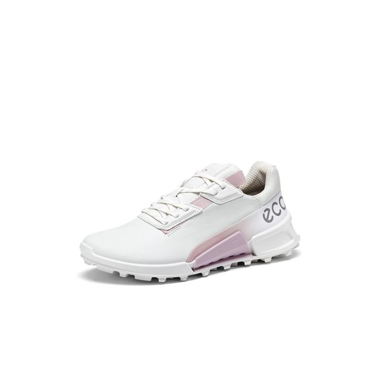 Ecco 防滑系带户外运动鞋耐穿女子跑鞋 健步2.1越野822863 In White