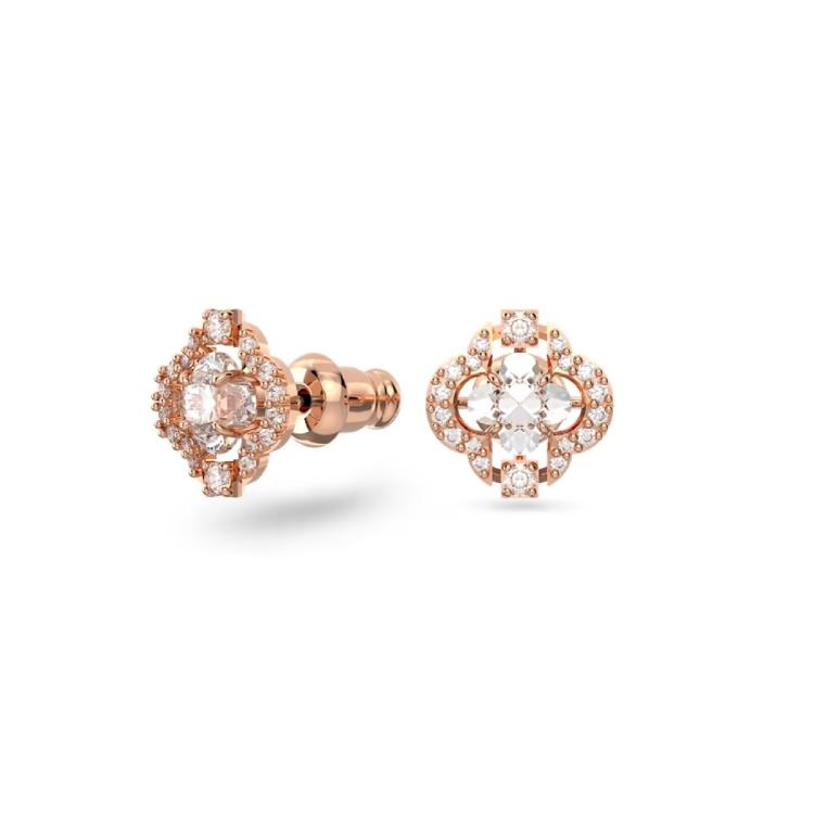 SWAROVSKI 施华 幸运四叶草百搭项链耳环套装