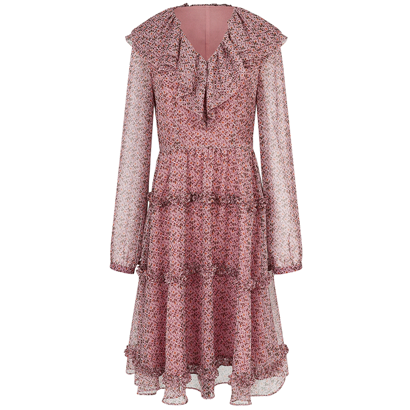 ����ʫ �黨����ȹ �ļ�V�쳤���Ҷ��ȹ 65Ԫ