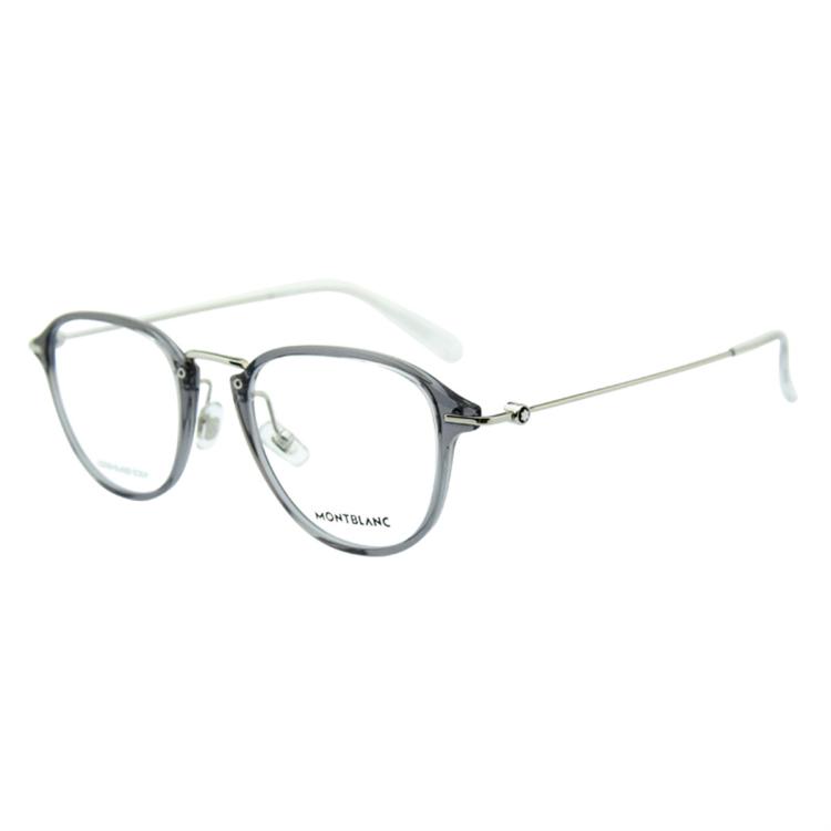 Montblanc 万宝龙光学镜架男女款眼镜框mb0155o In Gray