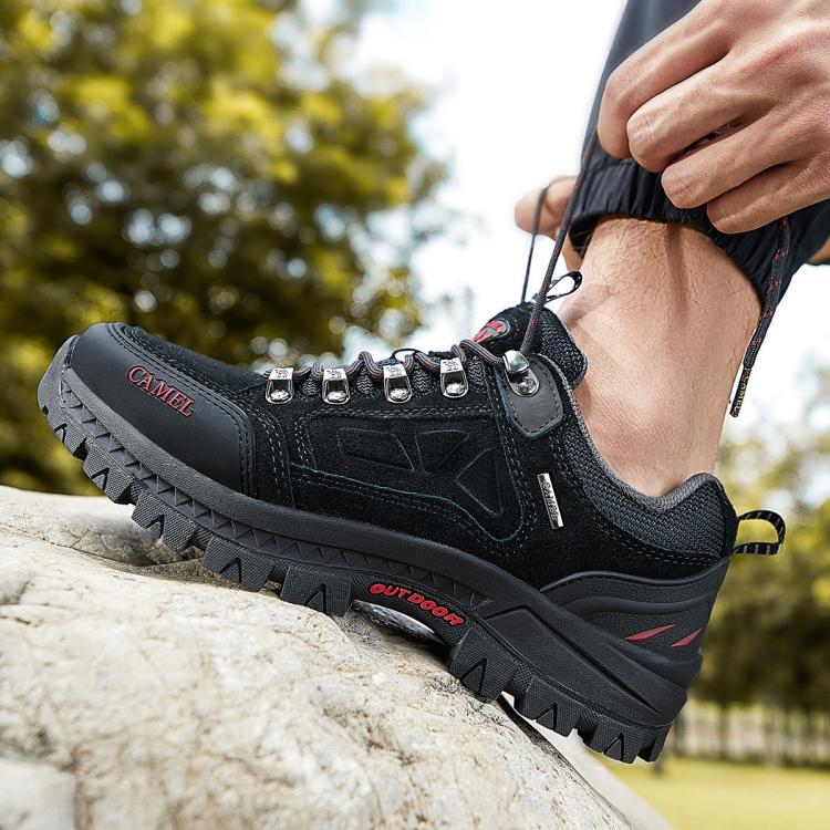 骆驼 【经典爆款悍将】春夏男户外运动登山健步透气徒步工装复古休闲鞋