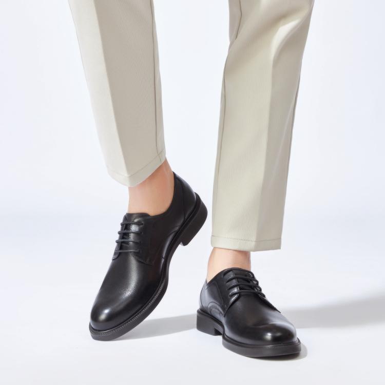 骆驼 【舒适耐磨】春男时尚英伦鞋商务正装休闲鞋孟克鞋商务正装鞋婚鞋