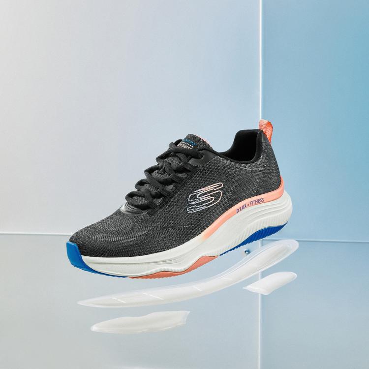 Skechers 【舒适休闲】春女鞋专业跑步鞋女运动鞋训练鞋健步鞋 In Gray