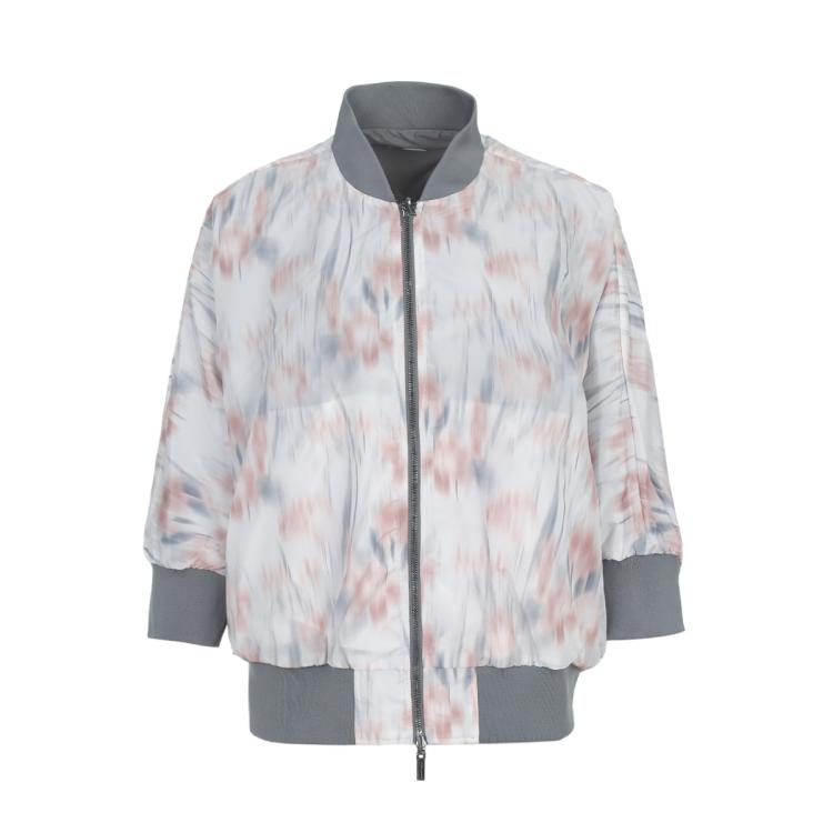 ARMANI EXCHANGE ARMANI EXCHANGE 女士双面穿新潮摩登极简防风长袖外套