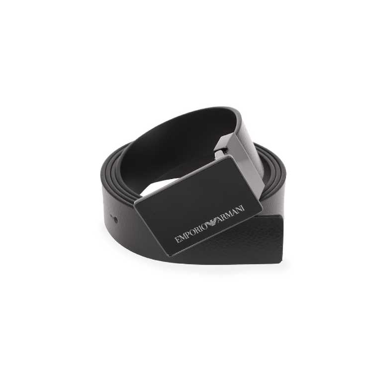 EMPORIO ARMANI 阿玛尼商务气质百搭男士皮带腰带送父亲送男友