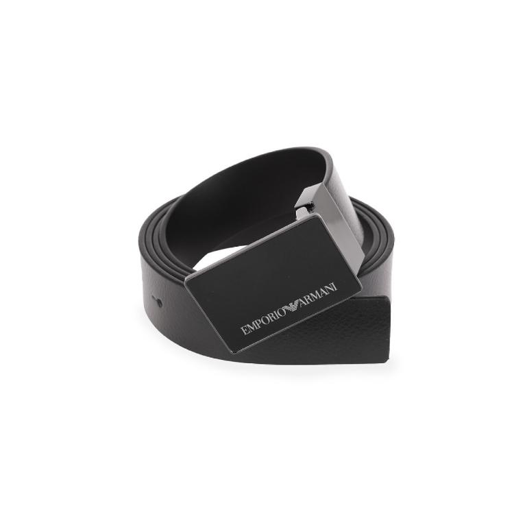 EMPORIO ARMANI 阿玛尼商务气质百搭男士皮带腰带送父亲送男友