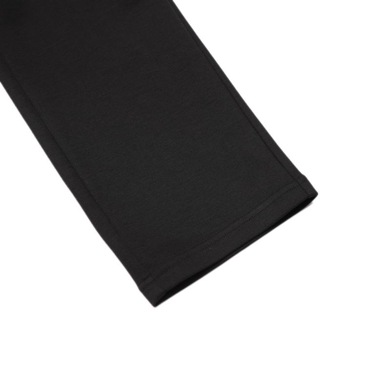 Ea7 男士立体logo含棉皮筋显瘦舒适长裤 In Black