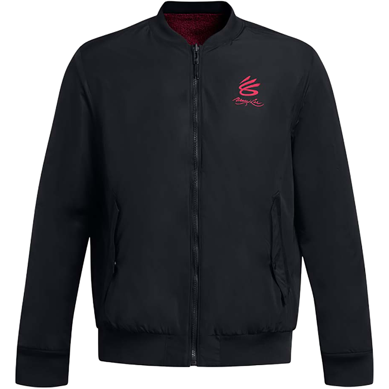 安德玛  UA CURRY龙年李小龙联名男子训练飞行员夹克 419元