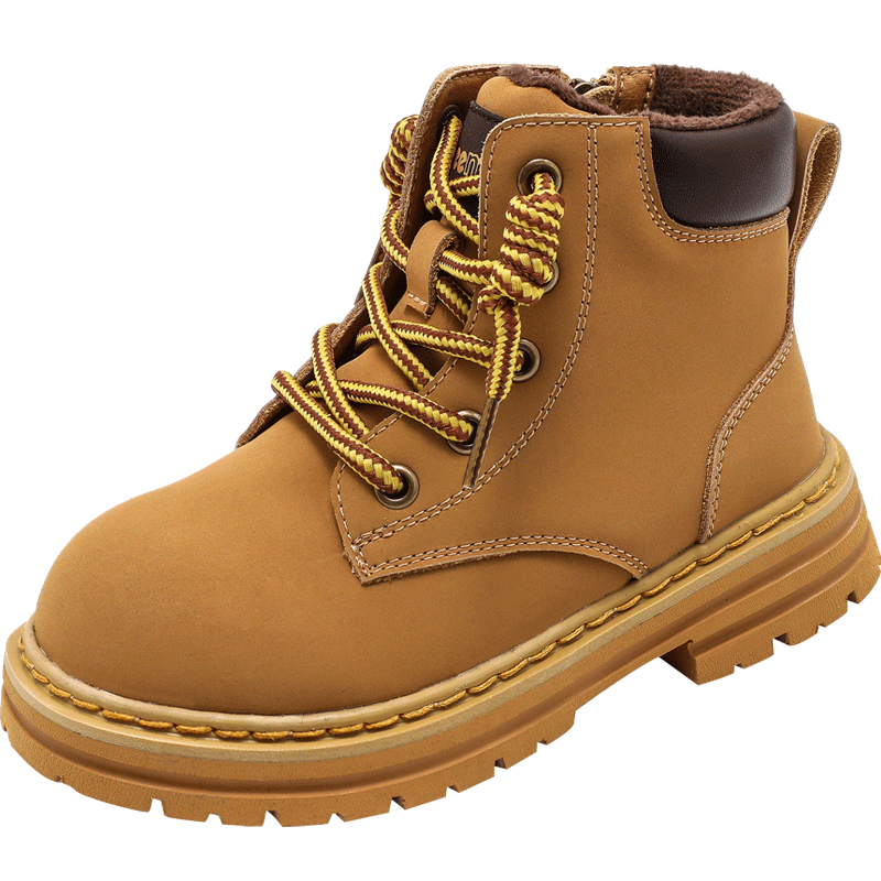 ������ У԰�ٴ��ﶬУ԰��ͯ�ٴ�ƤѥӢ�׷�����ѥ��Ůͯ����ѩ��ѥ 123Ԫ