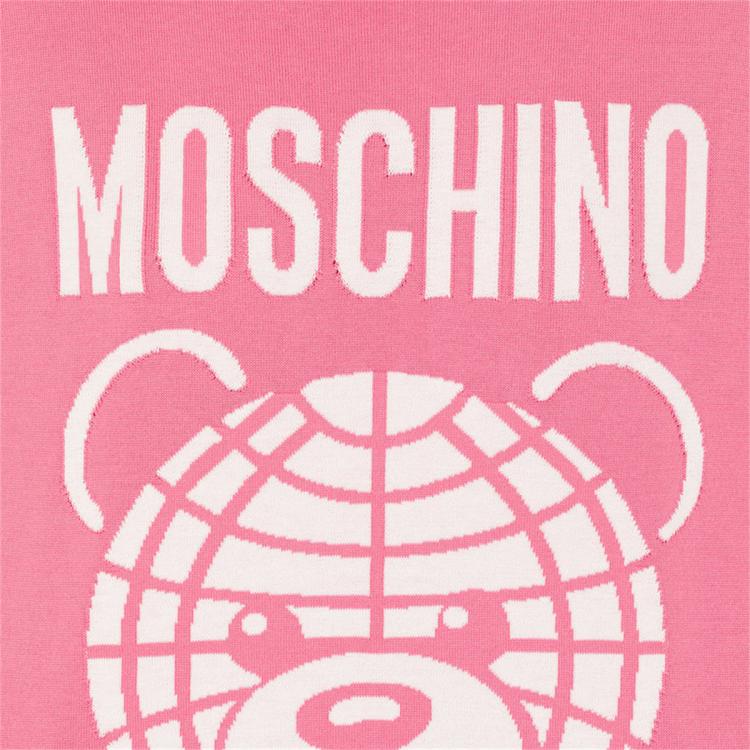 MOSCHINO MOSCHINO 女士泰迪熊纯棉针织连衣裙 6920798475898245966