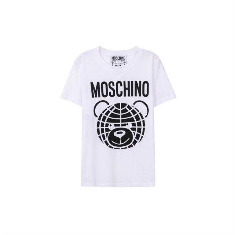 MOSCHINO Moschino/莫斯奇诺  女士泰迪熊平纹针织T恤 6920799892227564366