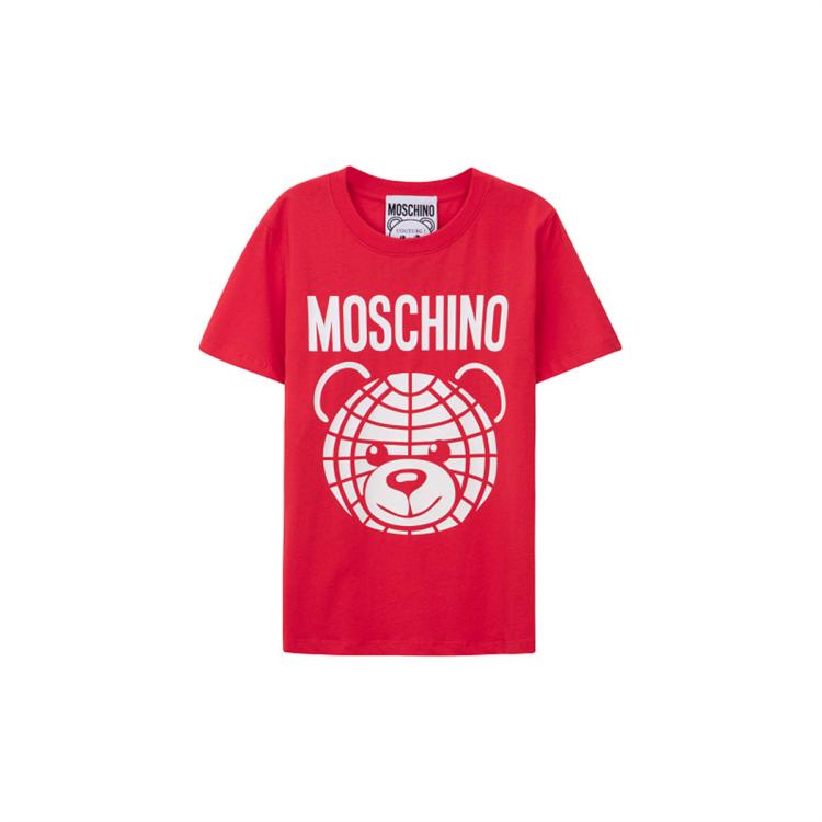 MOSCHINO Moschino/莫斯奇诺  女士泰迪熊平纹针织T恤 6920799892227564366