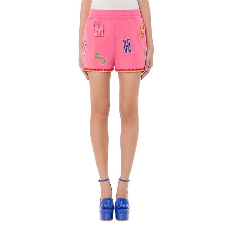 Moschino Woman Shorts & Bermuda Shorts Pink Size 6 Cotton In Pink