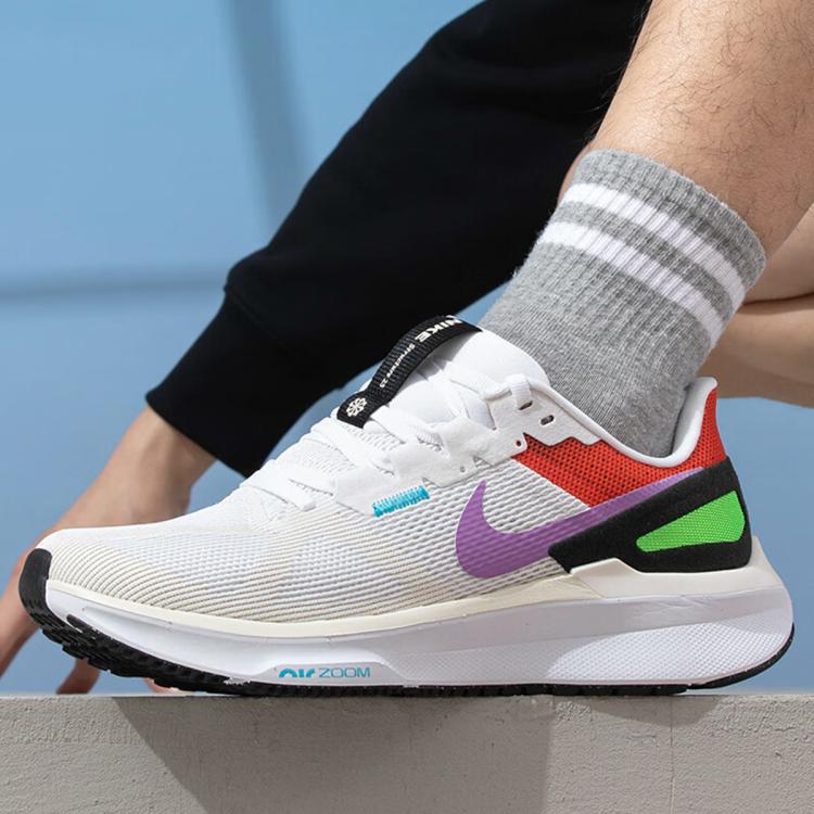 Nike Air Zoom Structure 25 男子跑步鞋 In White