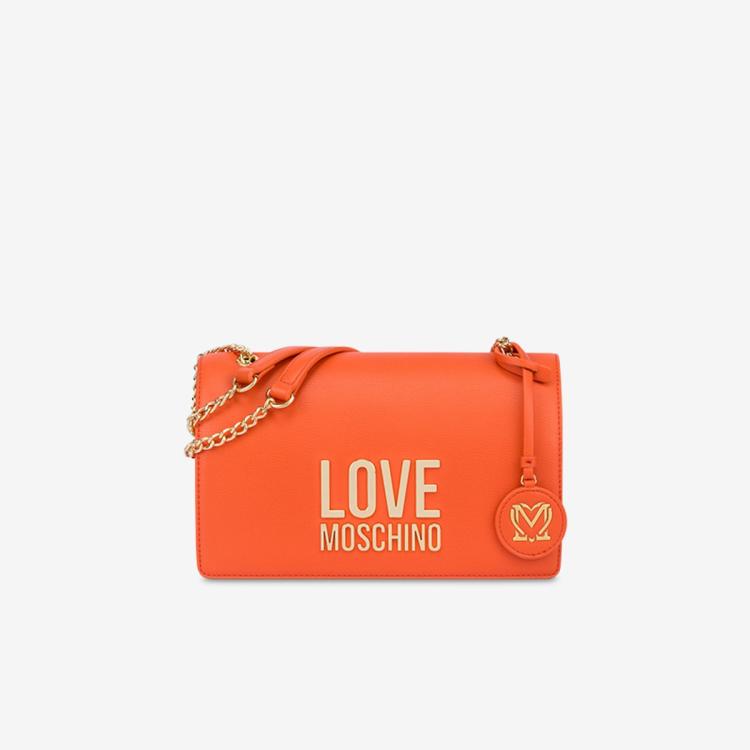 Moschino Love  女士love Lettering单肩包 In Orange