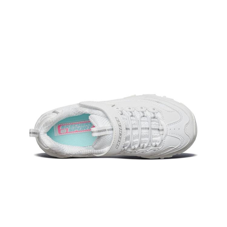 斯凯奇 【经典熊猫鞋】女中大童|春夏季校园鞋运动鞋黑白老爹鞋