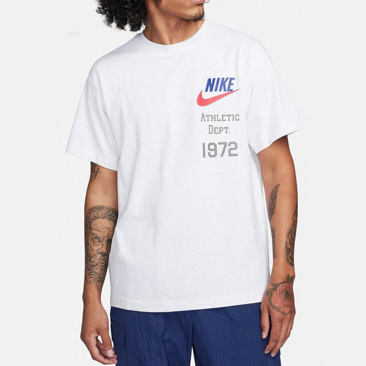 Nike Knit Ltwt Ss Top Ncps男式运动t恤 In White