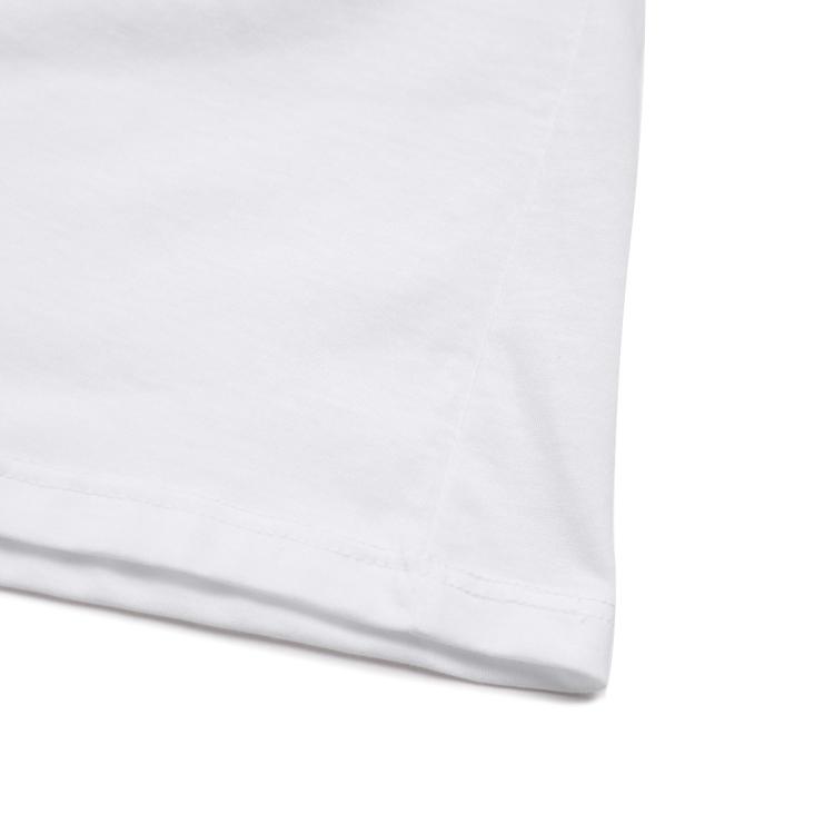 Armani Exchange 【纯棉】女士字母logo显瘦v领休闲气质t恤衫 In White
