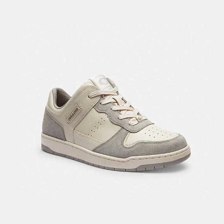 Coach C201 Lowtop-sneaker In Neutral