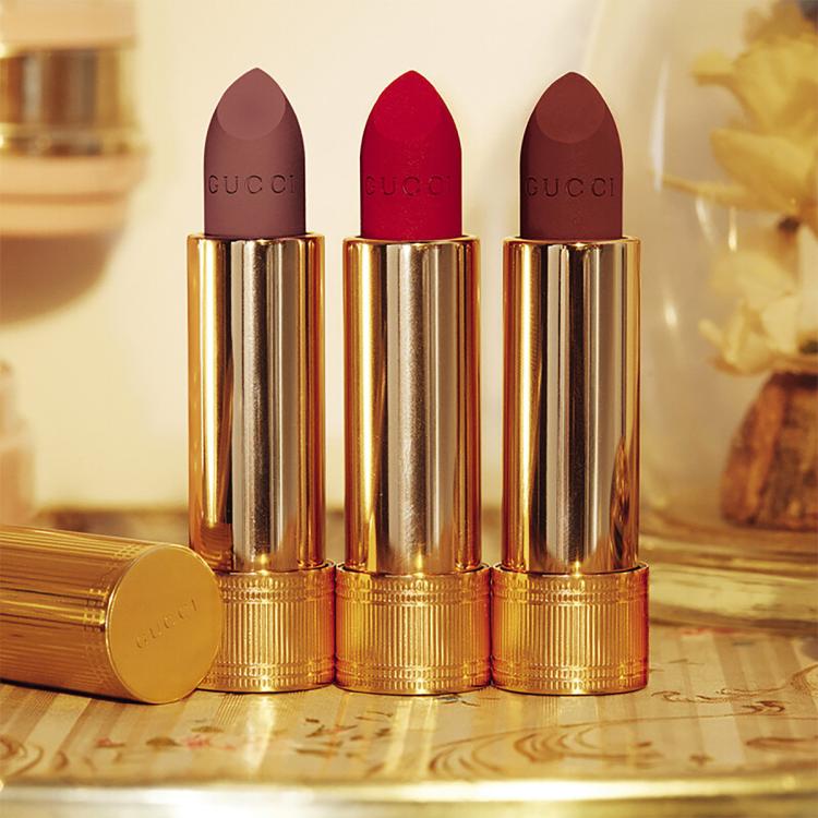 GUCCI 古驰倾色绒雾哑光唇膏 #505 意式红棕 3.5g
